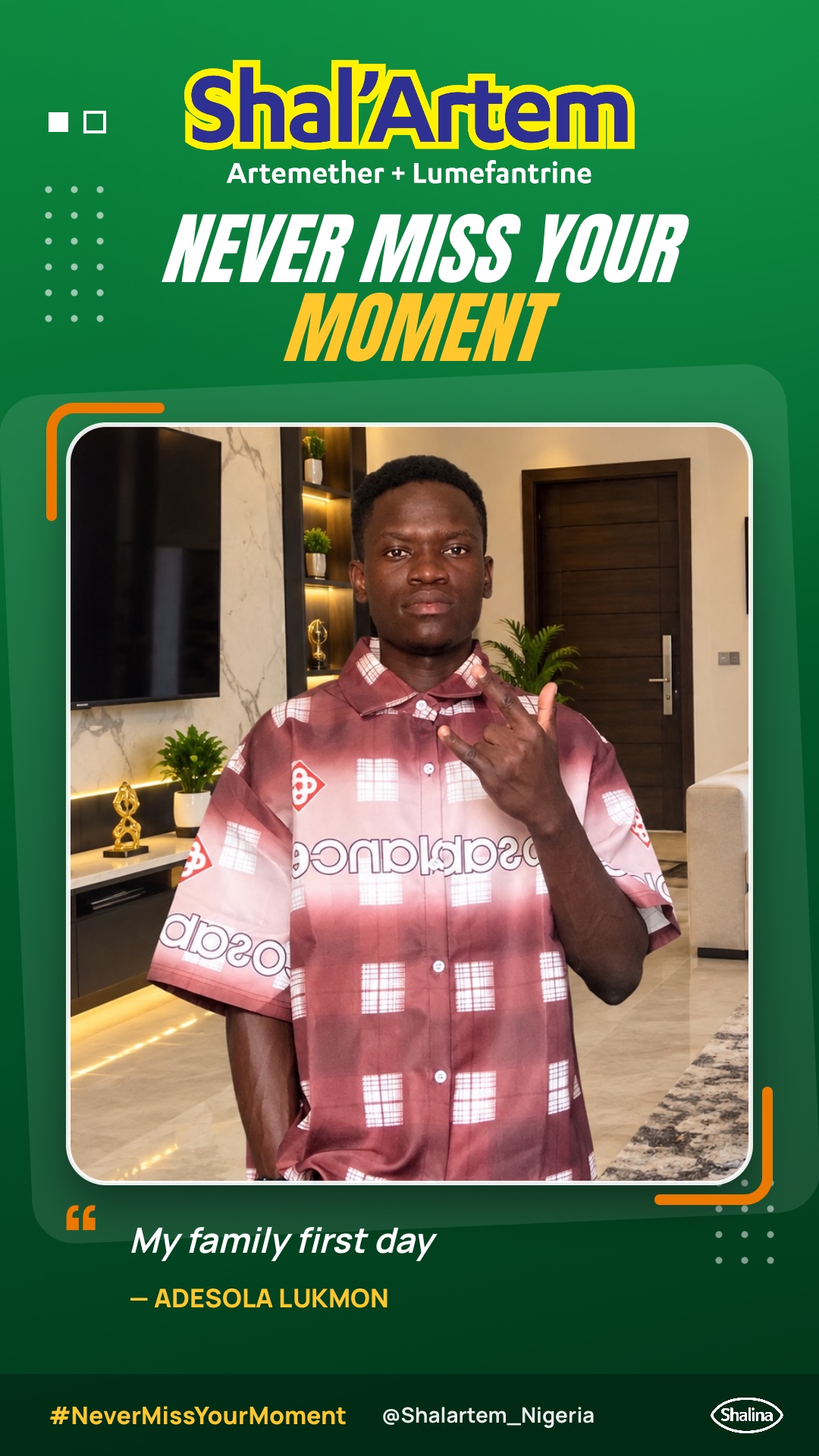 Adesola Lukmon's Shal'Artem Moment